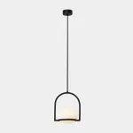 Pendant Coco Single E14 Max. 9W Black 592lm