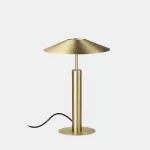 Table lamp H LED 16.3W 2700K ON-OFF Matte gold 627lm