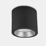 Surface-mounted ceiling light IP66 Cosmos LED ø126mm LED 17.6W 4000K ON-OFF Urban grey 1118lm