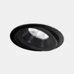 Recessed ceiling lights IP66 Dako Adjustable ø200mm LED 20W 3000K ON-OFF Black 2004lm