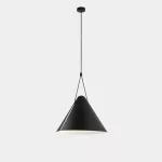 Pendant Super Attic Conic Shape E27 Max. 15W Black 916lm