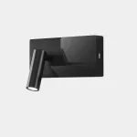 Reading lights E-lamp Mini LED 3.2W 2700K ON-OFF Black 137lm
