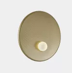 Surface-mounted wall light Trip ø460mm E14 Max. 9W Matte gold 207lm