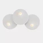 Surface-mounted wall light Trip Triple ø460mm / ø460mm / ø460mm E14 3 x Max. 9W White 621lm