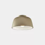 Surface-mounted ceiling light Miso ø285mm E27 Max. 15W Gold 422lm