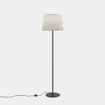 Floor lamp Metrica Round E27 Max. 15W Black 998lm