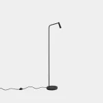 Floor lamp Gamma LED 4.3W 2700K ON-OFF Black 293lm