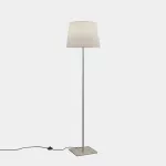 Floor lamp Metrica Square E27 Max. 15W Satin nickel 476lm