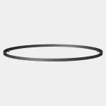 Lineal lighting system IP65-IP67 Vercle Circular 650mm LED 43.9W 3000K Black 935lm