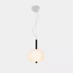 Pendant Ilargi Ø320 LED 18.9W 2700K DALI/PUSH Madera Oscura 1054lm