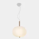 Pendant Ilargi Ø395 LED 25.5W 2700K DALI/PUSH Light wood 1507lm