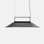 Pendant Shoemaker 1204mm LED 55W 2700K 0-10V Black Gray 3631lm