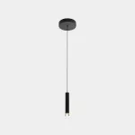Pendant Candle XS 1 Body Surface LED 4.1W 2700K ON-OFF Black 154lm