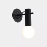 Surface-mounted wall light Nude E27 Max. 15W Black 1520lm