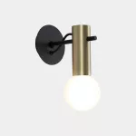 Surface-mounted wall light Nude E27 Max. 15W Matte gold 1520lm