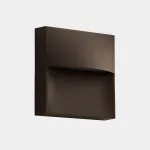 Surface-mounted wall light IP66 Sam 180mm LED 18.5W SW 2700-3200-4000K DALI-2 Brown 1458lm