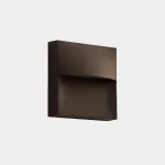 Surface-mounted wall light IP66 Sam 140mm LED 3.5W SW 2700-3200-4000K ON-OFF Brown 269lm
