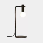 Table lamp Nude Curved E27 Max. 15W Black 1520lm