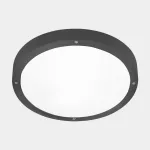 Surface-mounted ceiling light IP66 Basic ø360mm LED 24W SW 2700-3200-4000K ON-OFF Urban grey 2750lm