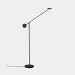 Floor lamp Invisible LED 10.5W 2700K TOUCH DIMMING Black 534lm