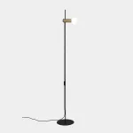 Floor lamp Nude Single E27 Max. 15W Matte gold 1520lm