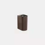 Surface-mounted wall light IP66 Max Medium Double Emission LED 15.5W 2700K ON-OFF Brown 846lm