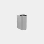 Surface-mounted wall light IP66 Max Medium Double Emission LED 15.5W 2700K ON-OFF Grey 918lm