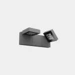 Surface-mounted wall light IP66 Modis Optics Double 430mm LED 40.2W 3000K ON-OFF Urban grey 2368lm