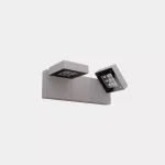 Surface-mounted wall light IP66 Modis Optics Double 430mm LED 40.2W 4000K DALI-2/PUSH Grey 2602lm