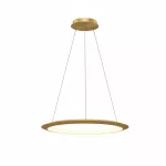 Pendant Circular Inward ø600 Surface LED 39W 3000K DALI-2 Gold 2418lm