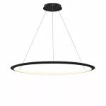 Pendant Circular Inward ø1200 Surface LED 72W 4000K DALI-2 Black 4352lm