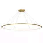 Pendant Circular Inward ø2000 Surface LED 129W 4000K 0-10V Gold 7583lm