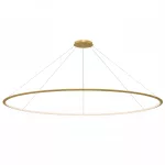 Pendant Circular Inward ø3000 Surface LED 190W 2700K 0-10V Gold 9391lm