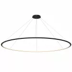 Pendant Circular Inward ø3000 Surface LED 190W 3000K 0-10V Black 10208lm