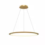Pendant Circular Inward ø900 Surface LED 53W 2700K DALI-2 Gold 2531lm