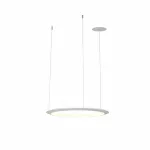 Pendant Circular Inward ø600 Recessed LED 39W 4000K 0-10V White 2611lm