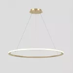 Pendant Circular Outward ø1200 Surface LED 72W 4000K 0-10V Gold 6116lm