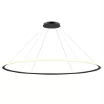 Pendant Circular Outward ø2000 Surface LED 129W 4000K 0-10V Black 10522lm