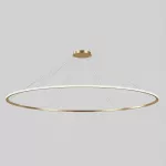 Pendant Circular Outward ø3000 Surface LED 190W 2700K 0-10V Gold 13424lm