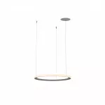 Pendant Circular Outward ø600 Recessed LED 39W 2700K DALI-2 White 3130lm