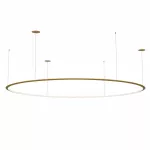 Pendant Circular Outward ø3000 Recessed LED 190W 3000K DALI-2/PUSH Gold 14591lm