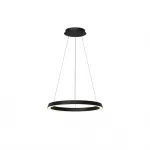 Pendant Circular Downward ø600 Surface LED 33W 2700K DALI-2 Black 2133lm