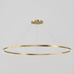 Pendant Circular Downward ø2000 Surface LED 108W 4000K DALI-2 Gold 8756lm