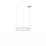 Pendant Circular Downward ø600 Recessed LED 33W 3000K 0-10V White 2318lm