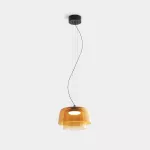 Pendant Levels 2 Bodies Ø320mm + Ø220mm LED 19W SW 2700-3000-4000K DALI-2 Black 1381lm