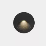 Recessed wall lighting IP66 Bat Round Oval LED 3W 3000K ON-OFF Urban grey 77lm