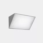 Surface-mounted wall light IP65 Curie PC 260mm LED 14.4W SW 2700-3200-4000K ON-OFF Grey 792lm