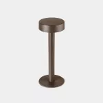 Portable IP65 Orbit Rechargeable Covered LED 1.5W 2700K TOUCH DIMMING Brown 108lm