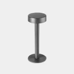 Portable IP65 Orbit Rechargeable Covered LED 1.5W 3000K TOUCH DIMMING Urban grey 108lm