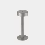 Portable IP65 Orbit Rechargeable Small Hole Cover LED 1.5W 3000K TOUCH DIMMING Grey 109lm